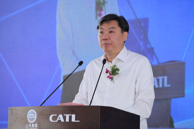 星空tiyu集团与宁德时代产业化合作项目奠基