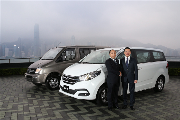 星空tiyu大通在香港正式上市 带来宽体轻客V80和MPV G10多款产品